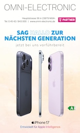 Omni-Electronic Prospekt für Mölln: "SAG HALLO ZUR NÄCHSTEN GENERATION", 8 Seiten, 01.10.2025 - 06.10.2025