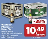 Aktuelle Becks Angebote bei combi in Bielefeld Aktuelles Pilsener Angebot bei combi in Bielefeld ab 10,49 €