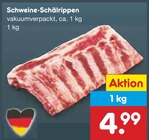 Schweine-Schälrippen Angebote bei Netto Marken-Discount Wermelskirchen für 4,99 €