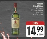 Aktuelles Irish Whiskey Angebot bei E center in Jena ab 14,99 €