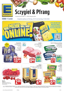 Aktueller EDEKA Prospekt "Wir lieben Lebensmittel!" für Bergrheinfeld Aktueller EDEKA Prospekt für Bergrheinfeld mit Seiten