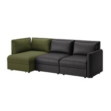 IKEA Lahnau - 3er-Sitzelement mit Bettsofa mit Stauraum/Murum/Orrsta schwarz/olivgrün Mit stauraum/murum/orrsta schwarz/olivgrün 3er-Sitzelement mit Bettsofa mit Stauraum/Murum/Orrsta schwarz/olivgrün Mit stauraum/murum/orrsta schwarz/olivgrün Angebot bei IKEA Lahnau im Prospekt Neuheiten bei Ikea