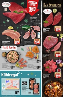 Schnitzel im REWE Prospekt "Dein Markt" mit 27 Seiten (Duisburg)