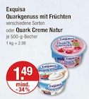 Aktuelle Quark Angebote bei V-Markt in München Aktuelles Quarkgenuss mit Früchten Angebot bei V-Markt in München ab 1,49 €