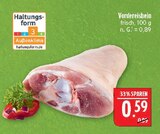 Aktuelles Vordereisbein Angebot bei Marktkauf in Fürth ab 0,59 €