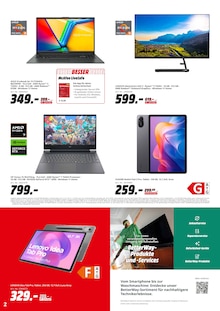 Laptop im MediaMarkt Saturn Prospekt "Holt euch die finalen Angebote des Jahres!" mit 16 Seiten (Nürnberg)