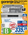 Einbau-Geschirrspüler GI673B60 im Angebot bei expert in Maintal Einbau-Geschirrspüler GI673B60 Angebote von Gorenje bei expert Maintal für 335,29 €