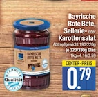 Bayerische Rote Bete, Sellerie- oder Karottensalat von  im aktuellen EDEKA Prospekt für 0,79 €