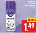 Schuhdeo von Pure&Basic für 1,49 € bei EDEKA im Angebot Schuhdeo von Pure&Basic im aktuellen EDEKA Prospekt