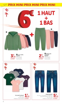 Catalogue Super U de la semaine 32, "La rentrée À PRIX BAS Spécial mode", page 2, 04/08/2026 - 06/09/2026 Prospectus Super U en cours, "La rentrée À PRIX BAS Spécial mode", page 2 sur 8