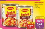 Ravioli Angebote von Maggi bei Netto Marken-Discount Emden für 1,69 €