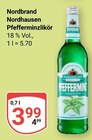 Pfefferminzlikör im Angebot bei GLOBUS in Leipzig Pfefferminzlikör Angebote von Nordbrand Nordhausen bei GLOBUS Leipzig für 3,99 €