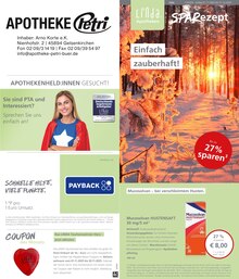 LINDA Premiumapotheke Prospekt der Woche "Aktuelle Angebote" Seite 1, 01.11.2025 bis 30.11.2025 für Gelsenkirchen Aktueller LINDA Premiumapotheke Prospekt "Aktuelle Angebote" Seite 1 von 3 Seiten für Gelsenkirchen