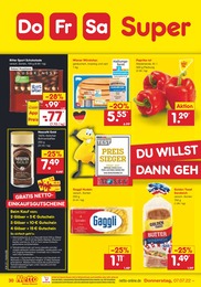 Netto Marken-Discount Prospekt für Much: Super Wochenende, 12 Seiten, 07.07.2022 - 09.07.2022