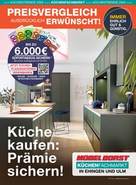 Möbel Borst Prospekt für Griesingen: "Küche kaufen: Prämie sichern!", 8 Seiten, 10.04.2024 - 28.05.2024