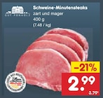 Schweine-Minutensteaks im aktuellen Prospekt bei Netto Marken-Discount in Beilrode