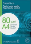 Ramette de papier A4 - CARREFOUR en promo chez Supermarchés Match Strasbourg à 2,99 €