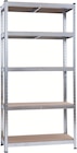 Étagère bois et métal H. 180 x l. 90 x P. 40 cm à Mr.Bricolage dans Montignac Étagère bois et métal H. 180 x l. 90 x P. 40 cm à Mr.Bricolage dans Montignac