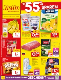Netto Marken-Discount Prospekt für Marktredwitz mit 72 Seiten Netto Marken-Discount Prospekt "Aktuelle Angebote" für Marktredwitz, 72 Seiten, 24.08.2026 - 29.08.2026