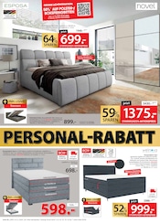Bett im Zurbrüggen Prospekt in Unna Aktueller Zurbrüggen Prospekt mit Bett, "PERSONAL RABATT FÜR ALLE", Seite 8