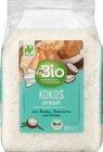 Kokos geraspelt von dmBio für 1,85 € bei dm-drogerie markt im Angebot Kokos geraspelt von dmBio im aktuellen dm-drogerie markt Prospekt