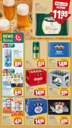 Weizenbier Angebot im aktuellen REWE Prospekt auf Seite 19