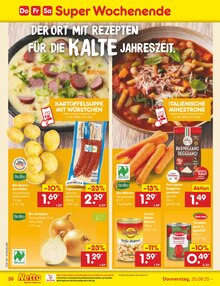 Kartoffeln im Netto Marken-Discount Prospekt "Aktuelle Angebote" mit 59 Seiten (Moers)