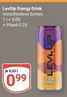 Aktuelles LevLUp Energy Drink Angebot bei GLOBUS in Viersen ab 0,99 €