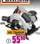 Kreissäge „PE-160KS“ im Hornbach Prospekt Kreissäge „PE-160KS“ von Pattfield im aktuellen Hornbach Prospekt für 55,90 €