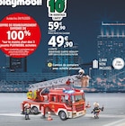 Camion de pompiers avec échelle pivotante - Intermarché à Poitiers Camion de pompiers avec échelle pivotante en promo chez Intermarché Poitiers à 49,90 €