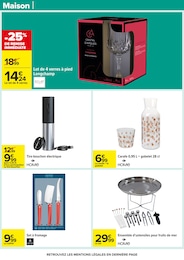 Offre Carafe dans le catalogue Carrefour du moment à la page 81
