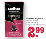 Kapseln im Angebot bei E center in Mainz Kapseln Angebote von Lavazza bei E center Mainz für 2,99 €
