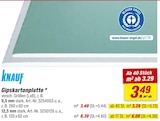 Gipskartonplatte 9,5 mm stark bei toom Baumarkt im Parchen Prospekt für 3,29 €