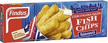 Casino Supermarchés Le Rivier - Bâtonnets façon Fish & Chips surgelés Promo Bâtonnets façon Fish & Chips surgelés dans le catalogue Casino Supermarchés "Le mois Casinomania" à Le Rivier