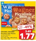 Piccolinis oder Pizzies von ORIGINAL WAGNER im aktuellen Kaufland Prospekt für 1,77 €