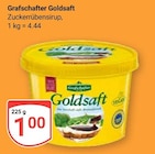 Goldsaft Angebote von Grafschafter bei GLOBUS Oberhausen für 1,00 €