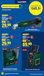 Prix et réduction Radio dans le prospectus Lidl en cours Offre Radio dans le catalogue Lidl du moment à la page 72