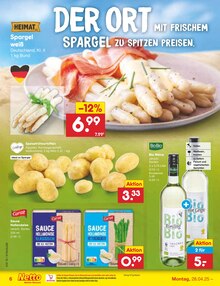 Spargel im aktuellen Netto Marken-Discount Prospekt (Moers) Spargel im Netto Marken-Discount Prospekt "Aktuelle Angebote" mit 44 Seiten (Moers)