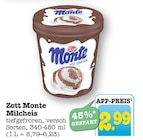 Monte Milcheis Angebote von Zott bei E center Mainz für 2,99 €