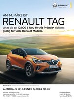 Renault Prospekt "Renault Tag", 8 Seiten, für Rodenberg, 28.02.2020 - 14.03.2020 Renault Prospekt "Renault Tag", 8 Seiten, für Rodenberg, 28.02.2020 - 14.03.2020