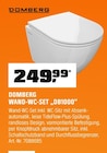 Wand-WC-Set „DB1000“ im Angebot bei OBI in Falkensee Wand-WC-Set „DB1000“ Angebote von Domberg bei OBI Falkensee für 249,99 €