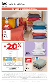 Promos Drap-Housse dans le catalogue "Les basiques c'est nous. La vie qui va avec, c'est vous." de Carrefour Market Drap-Housse en promo dans le catalogue Carrefour Market à la page 7