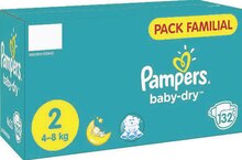 Changes bébé baby-dry pack familial - Géant Casino à Épinay-sur-Seine Changes bébé baby-dry pack familial en promo chez Géant Casino Épinay-sur-Seine à 19,11 €