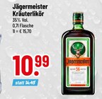 Jägermeister Kräuterlikör bei Trinkgut im Cham Prospekt für 10,99 €