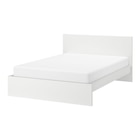 Aktuelles Bettgestell hoch weiß/Lönset 160x200 cm Angebot bei IKEA in Braunschweig ab 357,00 €