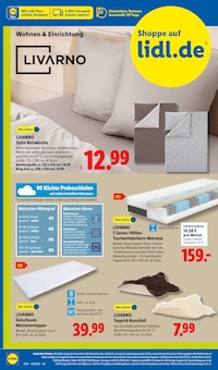 Bettwäsche im aktuellen Lidl Prospekt (Duisburg) Bettwäsche im Lidl Prospekt "LIDL LOHNT SICH" mit 71 Seiten (Duisburg)