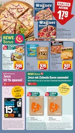 Tiefkühlpizza Angebot im aktuellen REWE Prospekt auf Seite 20