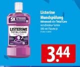 Listerine Mundspülung bei famila Nordost im Tarp Prospekt für 3,44 €