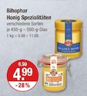Honig Spezialitäten im V-Markt Prospekt Honig Spezialitäten von Bihophar im aktuellen V-Markt Prospekt für 4,99 €