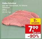 Kalbs-Schnitzel von  im aktuellen Netto Marken-Discount Prospekt für 7,99 €